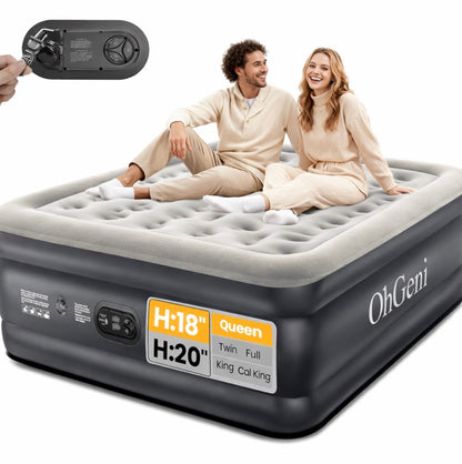 Luxury Inflatable Air Mattress with Built-in Pump