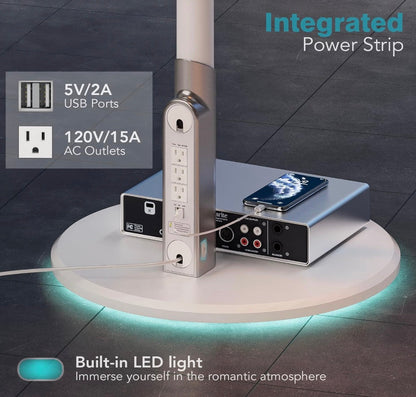 Portable Smart Screen with Rotating Stand